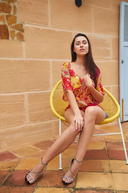 Летняя чувственность: фотосессия с Анжелиной Сочо